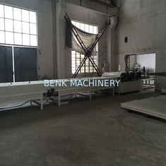 UV Coating Machine Imitation PVC Marble Sheet Production Line , Marble Processing Machinery