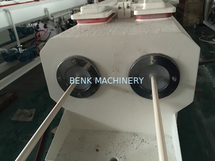 Double Outlet PVC Small Pipe Extrusion Line , Plastic Tube Extrusion Machine