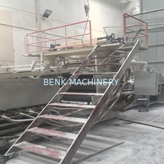 1220mm Wide PVC Marble Sheet Production Line , Plastic Sheet Manufacturing Machine