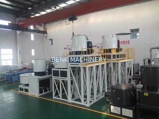 Customized ABB Inverter Plastic PVC Mixer Machine 400kg - 500kg Output