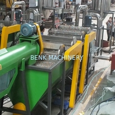CE ISO Certificated Plastic Washing Recycling Machine MAX Output 2000KG