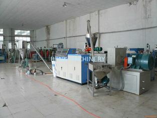 CE ISO Certificated PVC Granulating Machine 250Kg/H Co Extrusion Surface Hot Cutting