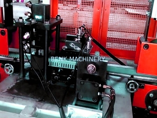 Off Line 3 Face PVC Profile Extrusion Line , Automatic Punching Machine