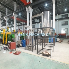 Plastic Waste Washing Recycling Machine For Agricultural Film Waste / PET Bottle