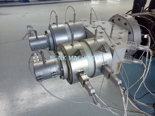 20 - 63mm Double Cavities PVC Plastic Pipe Extrusion Line For Electric Conduit Pipe