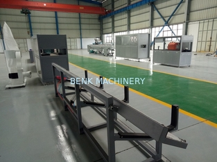 ABB Inverter PVC Profile Production Line Conical Double Screw Extruders