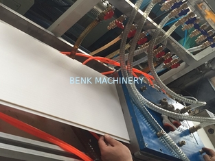 300mm PVC Ceiling Panel Profile Extrusion Line Conical Double Screw Extruder