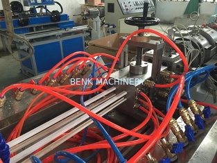 PVC Trunking Cable Duct PVC Profile Extrusion Line Double Outlet Siemens Beide Motor