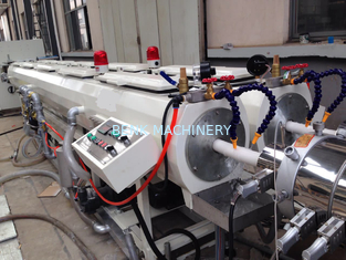 Customized Color PVC Pipe Extrusion Production Line Double Cavities Die Head