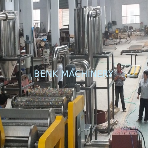 Waste Plastic Washing Recycling Machine , Small Scale Plastic Recycling Equipment