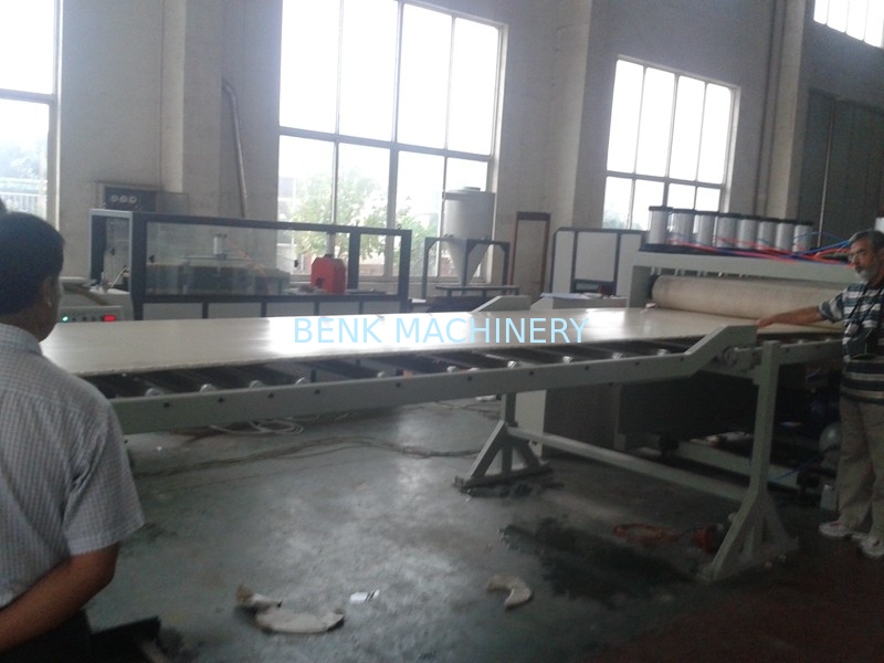 4feet / 8feet PVC Foam Board Extrusion Line For Furniture / Construction Use